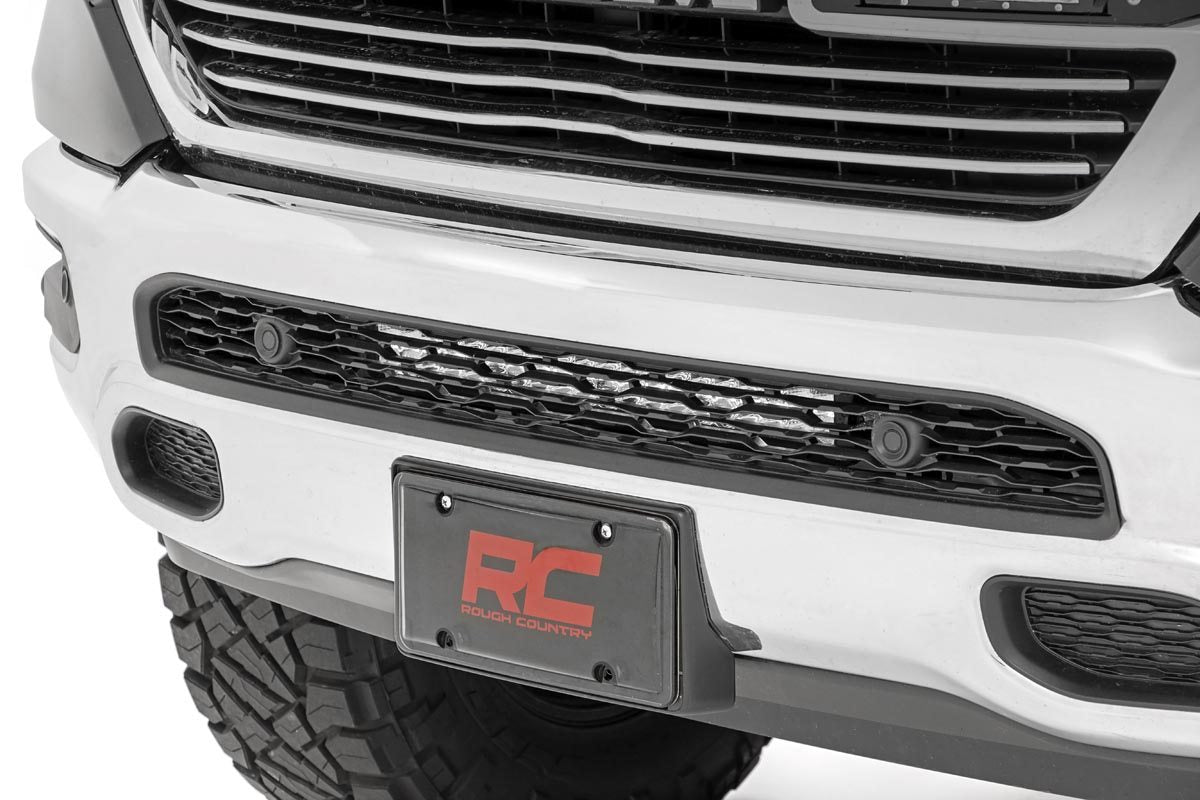 LED Light Kit | Bumper Mount | 20&quot; Chrome Dual Row | Amber DRL | Ram 1500 (19-24)