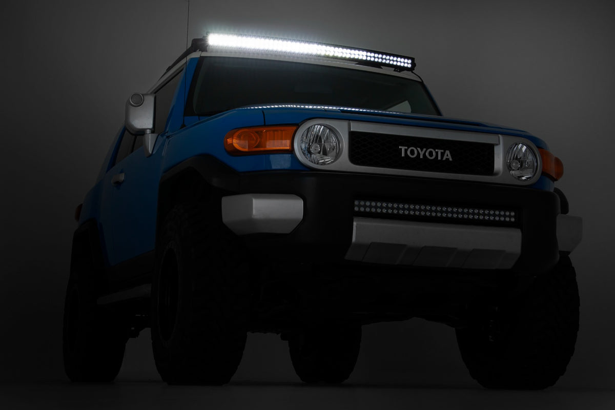 LED Light | Windshield | 50&quot; Chrome Series DRL | FJ Cruiser (2007-2014)