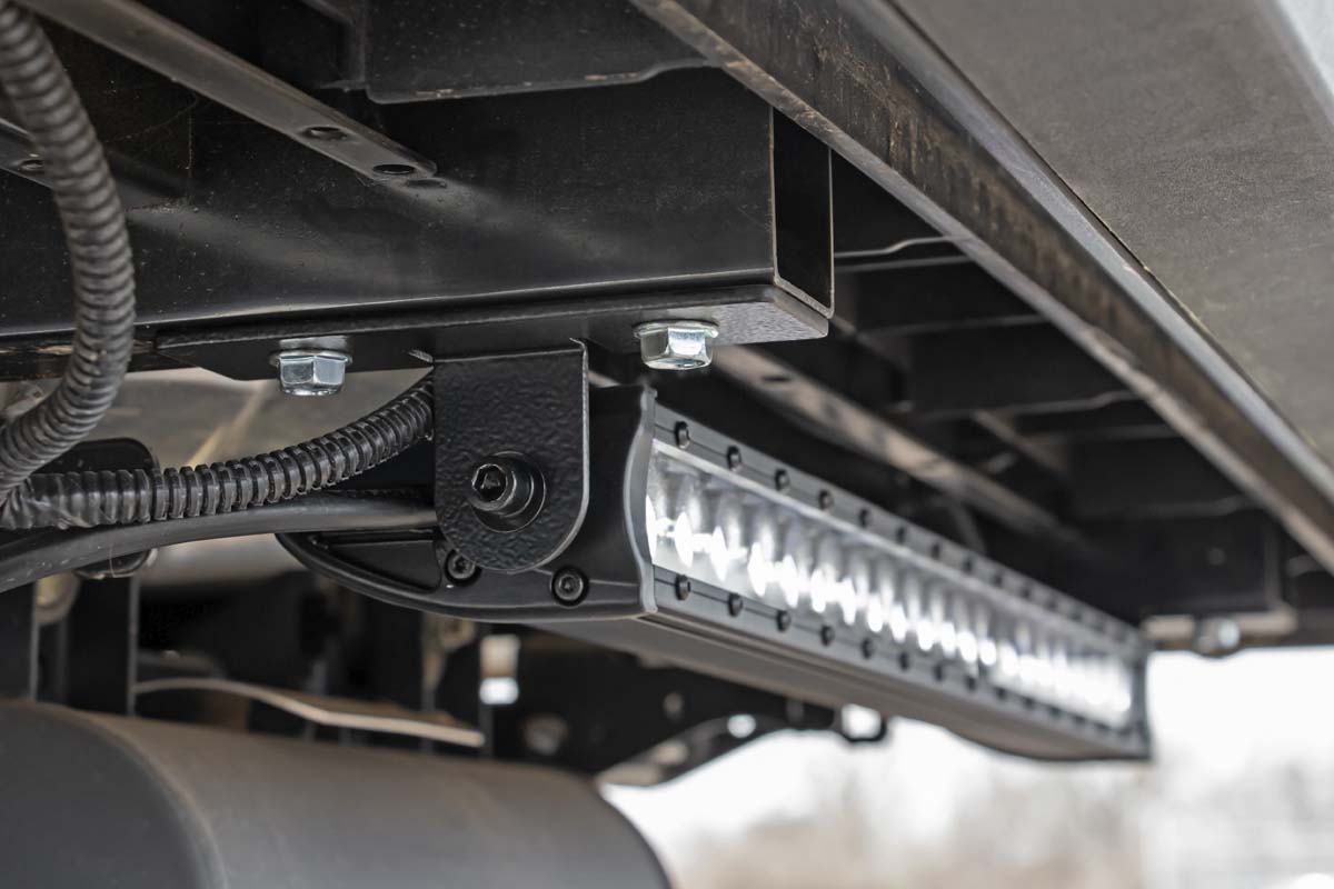LED Light | Under Bed Mount | 20&quot; Black Single Row | Midsize | Polaris Ranger 500/570/800