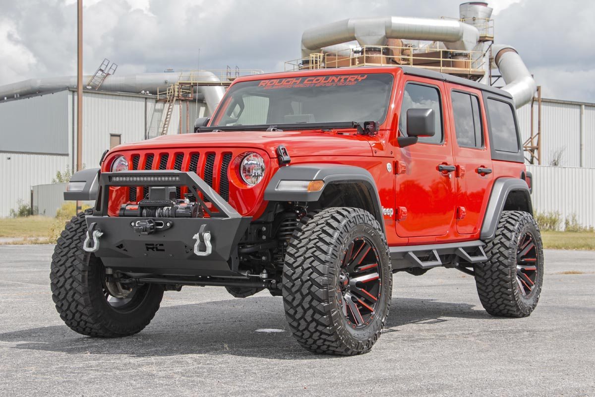 LED Light Kit | Cowl Mount | 50&quot; Black Single Row | Jeep Gladiator JT/Wrangler JL (18-24)