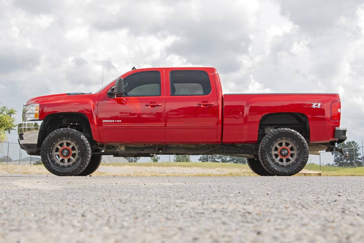 Vertex 2.5 Adjustable Rear Shocks | 3.5-7.5&quot; | Chevy/GMC 2500HD/3500HD (11-24)
