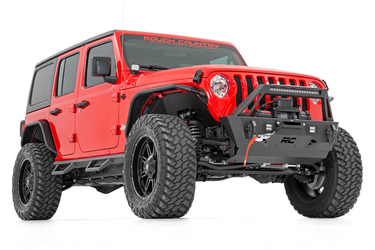 Front Bumper | Stubby | Trail | Jeep Gladiator JT/Wrangler JK &amp; JL/Wrangler Unlimited 