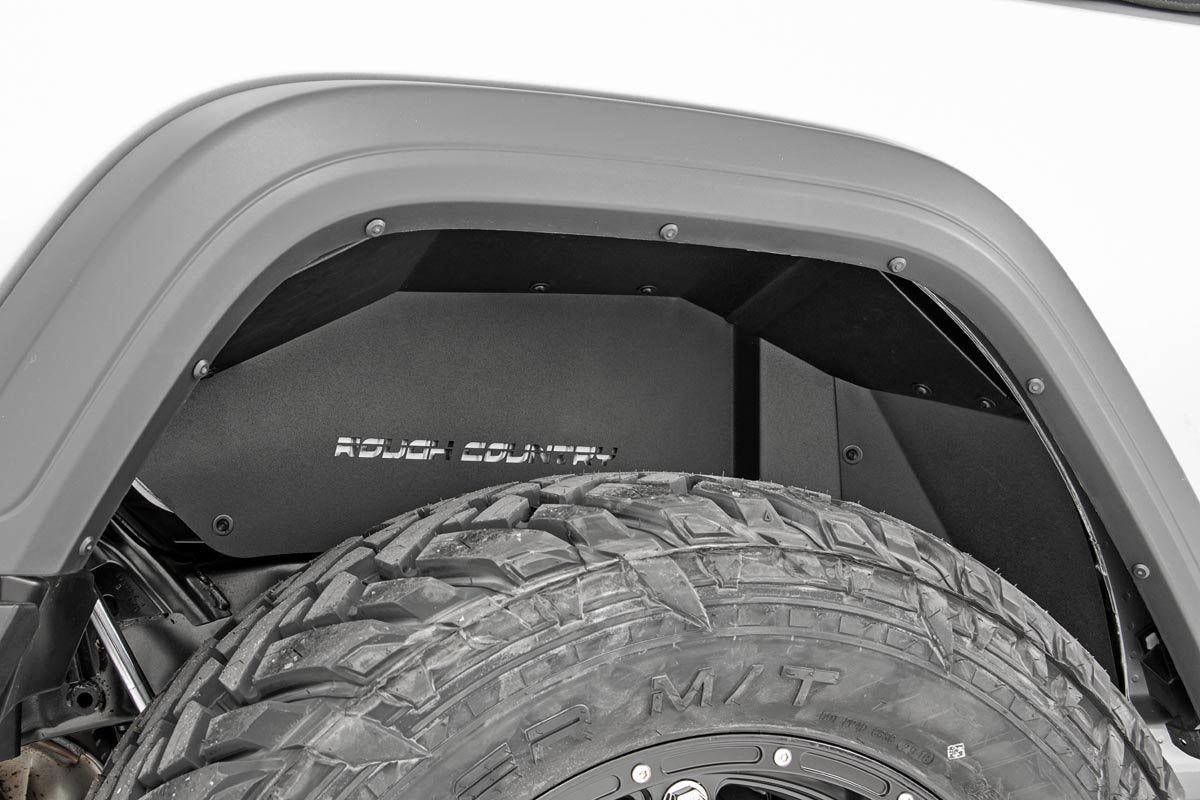 Rough Country - Inner Fenders - Rear - Jeep Wrangler JL (21-25)/Wrangler Unlimited (18-25) - 10498A for 2018-2023 Jeep Wrangl