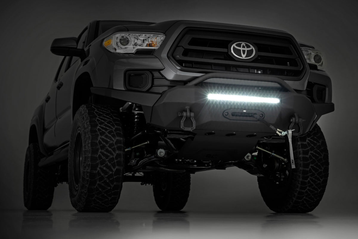 Front Bumper |High Clearance | Hybrid | 20&quot; Blk LED | Toyota Tacoma (16-23)