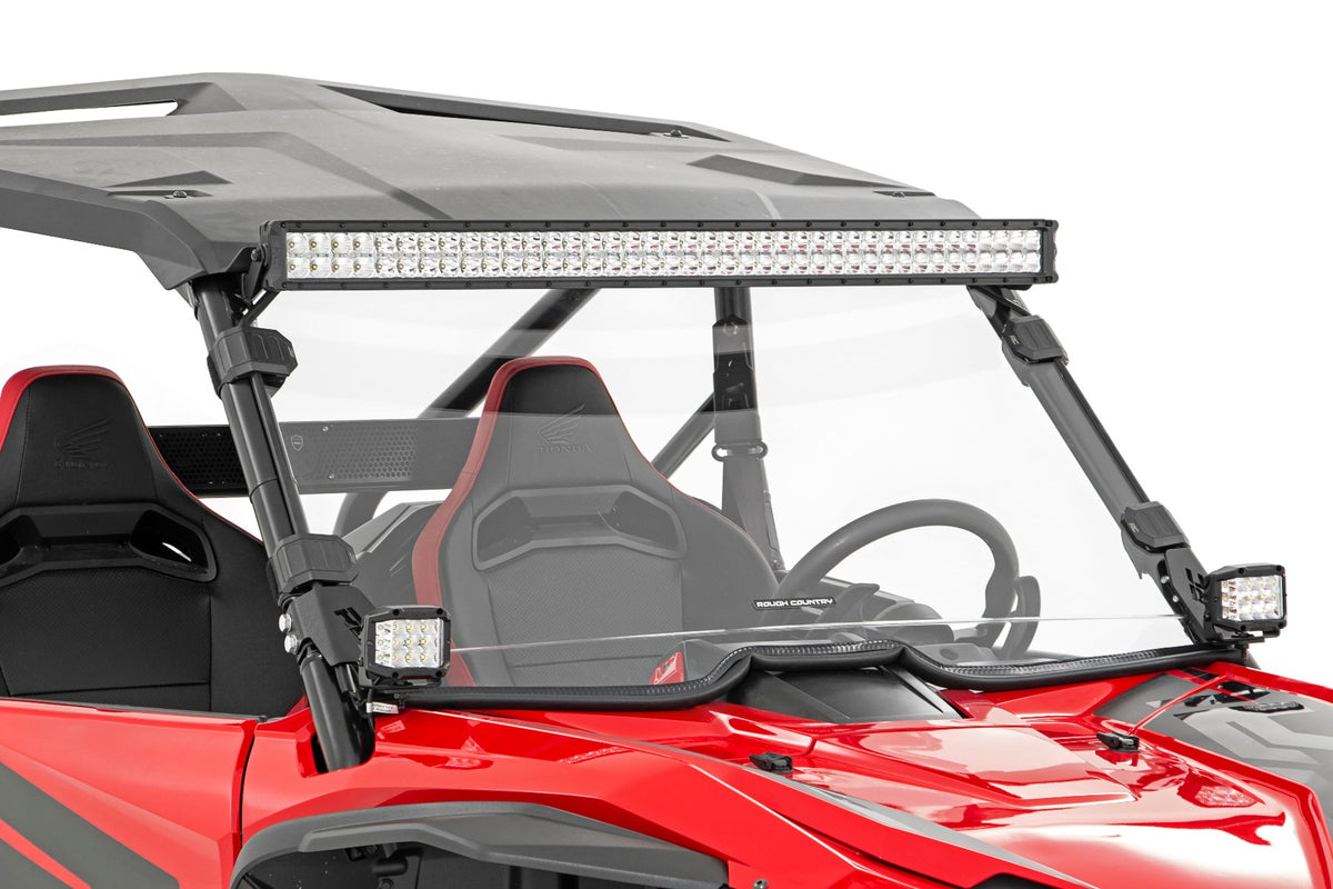 LED Light Kit | Cage Mount | 2&quot; Black Pair | Honda Talon