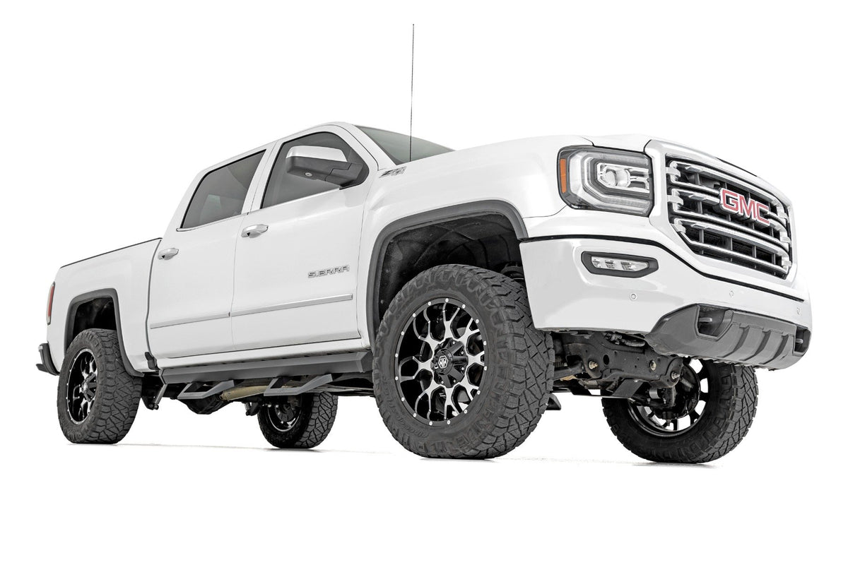 SRX2 Adj Aluminum Step | Crew Cab | Chevy/GMC 1500/2500HD/3500HD (07-18 &amp; Classic)