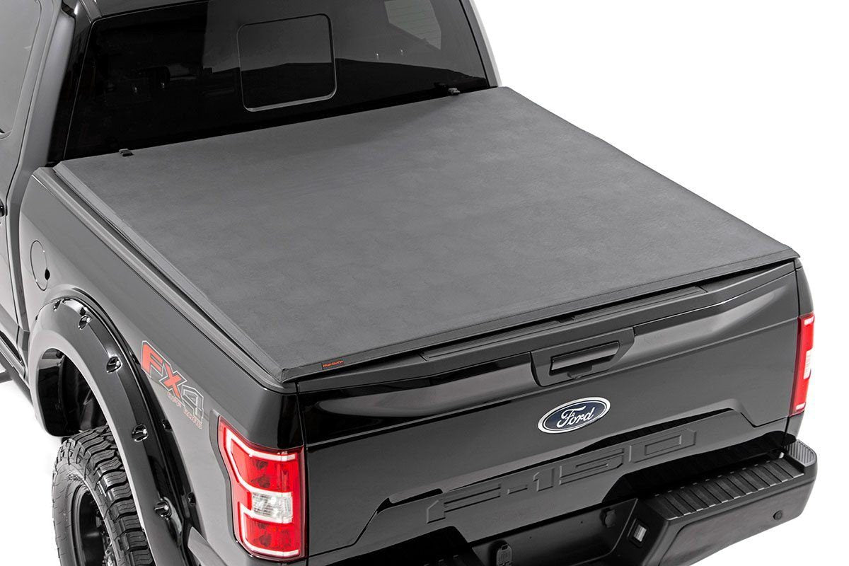Soft Tri-Fold Bed Cover | 6&#39;7&quot; Bed | Ford F-150 (21-23)/F-150 Lightning (22-23)
