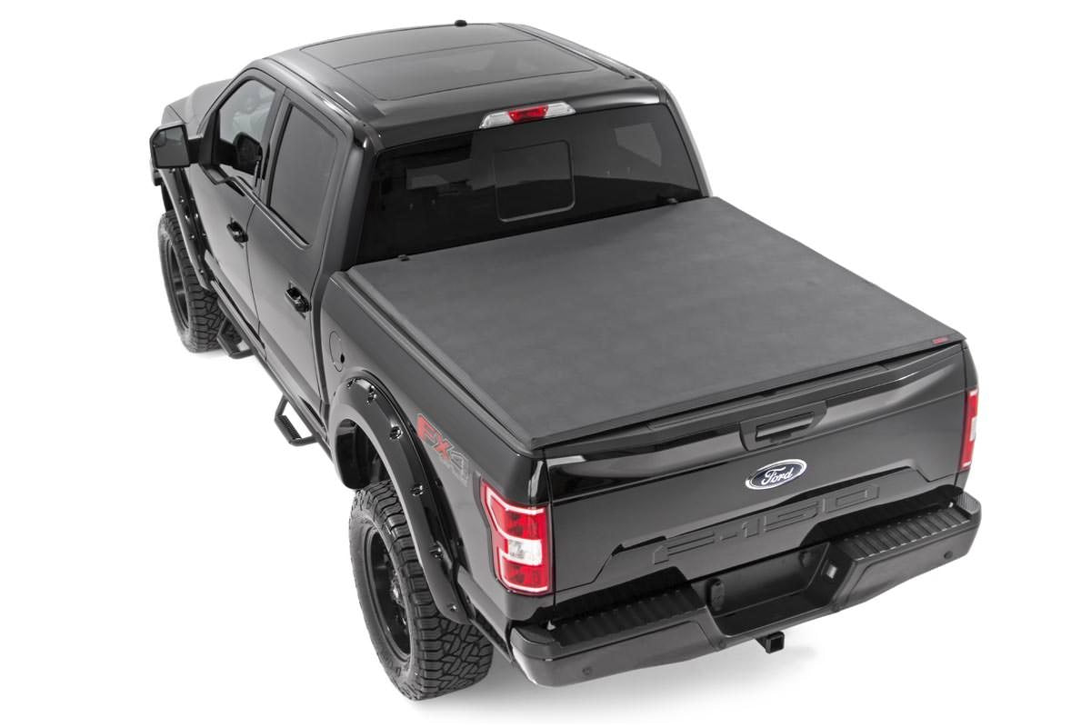 Soft Tri-Fold Bed Cover | 6&#39;7&quot; Bed | Ford F-150 (21-23)/F-150 Lightning (22-23)