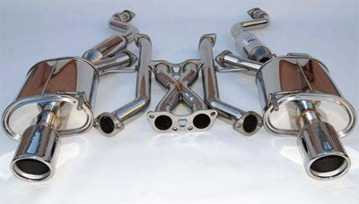 Invidia 07+ Infiniti G35/G37 Sedan 4dr Q300 Stainless Steel Tip Cat-back Exhaust - HS07IG4G3S