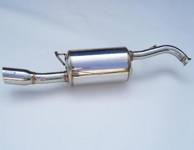 Invidia 03+ Scion xA 60mm (101mm tip) Exhaust (Rear Muffler Only) - HS03SXAGTP for 2004-2006 Scion xA