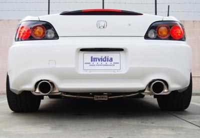 Invidia 00+ S2000 Q300 Dual Tip Cat-back - HS00HS1GT3