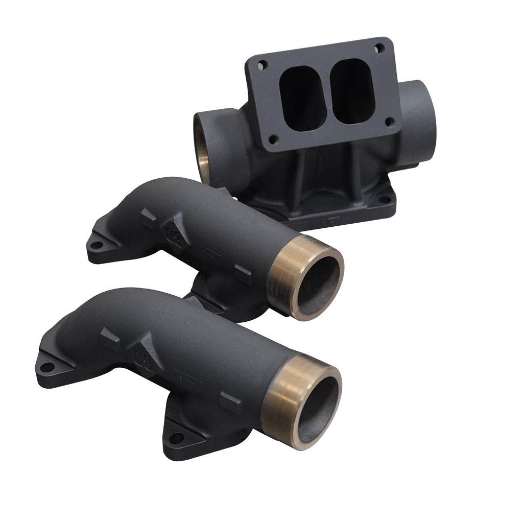 BD Diesel Pre-2002 ISX / Cummins Signature 600 ISX T6 Ceramic Coated Exhaust Manifold - 1048006