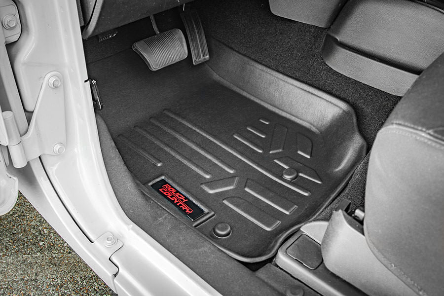Floor Mats | FR &amp; RR | 4 Door | Jeep Wrangler Unlimited 4WD (2018-2024)