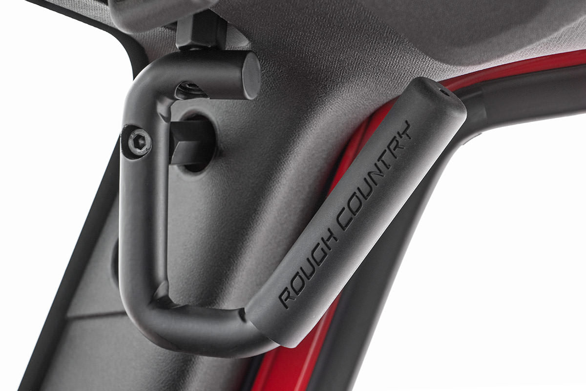 Grab Handles | Steel | FR &amp; RR | Black | Jeep Wrangler JK/Wrangler Unlimited (07-18)