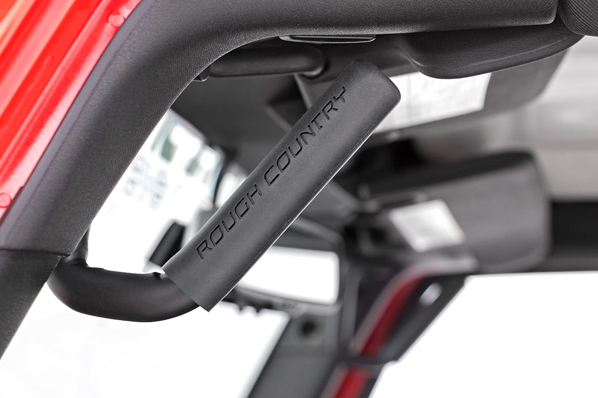 Grab Handles | Steel | FR &amp; RR | Black | Jeep Wrangler JK/Wrangler Unlimited (07-18)