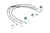 Jeep Front & Rear Stainless Steel Brake Lines | 4-6in Lifts (XJ/YJ/TJ)