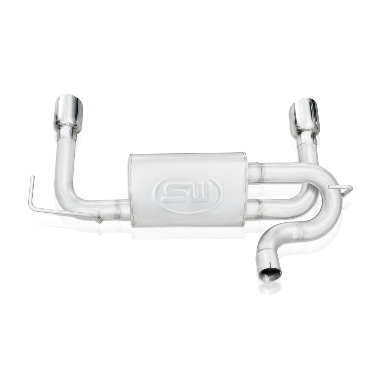 Stainless Works - 2007-18 Jeep Wrangler JK Axleback - JPJKAB