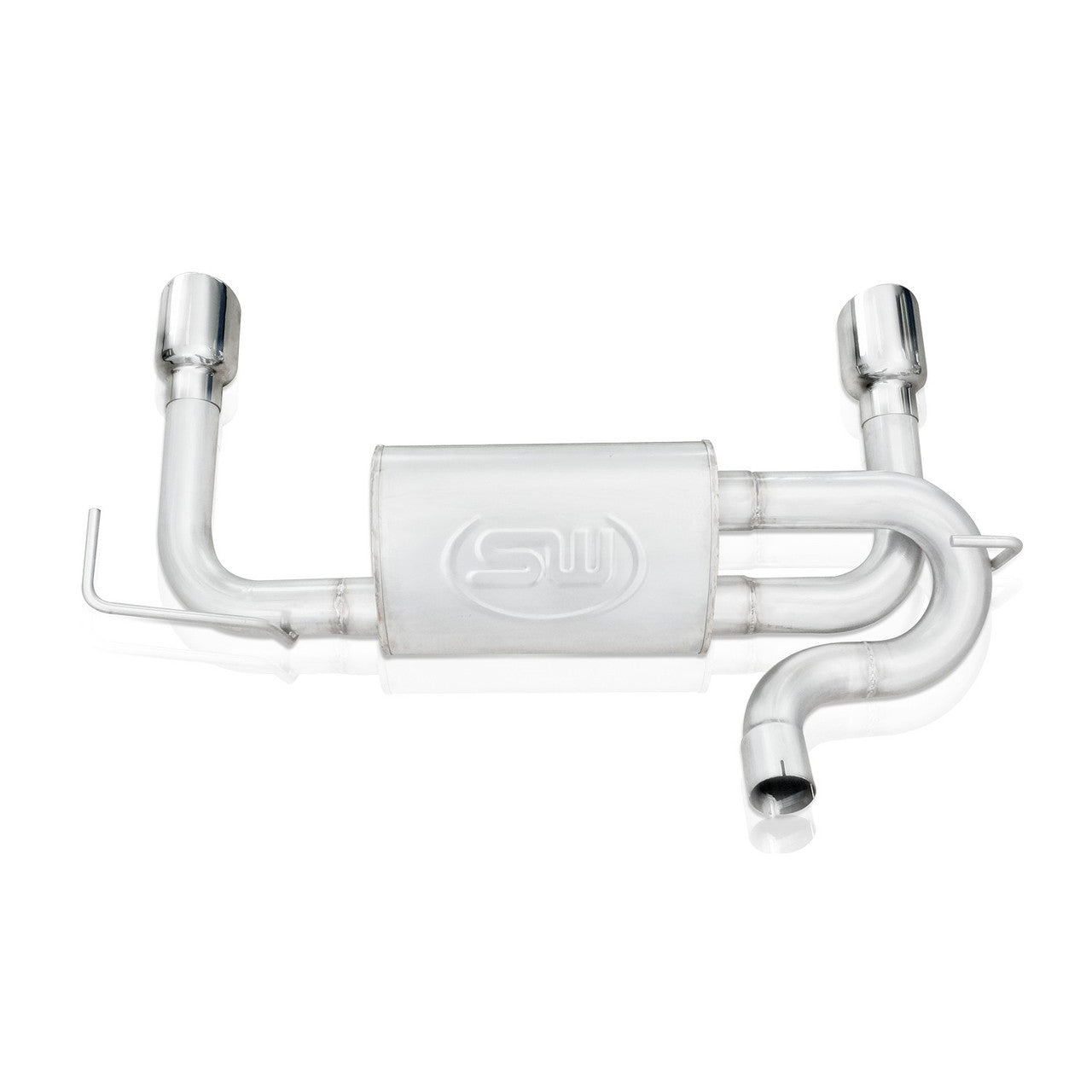 Stainless Works - 2007-18 Jeep Wrangler JK Axleback - JPJKAB