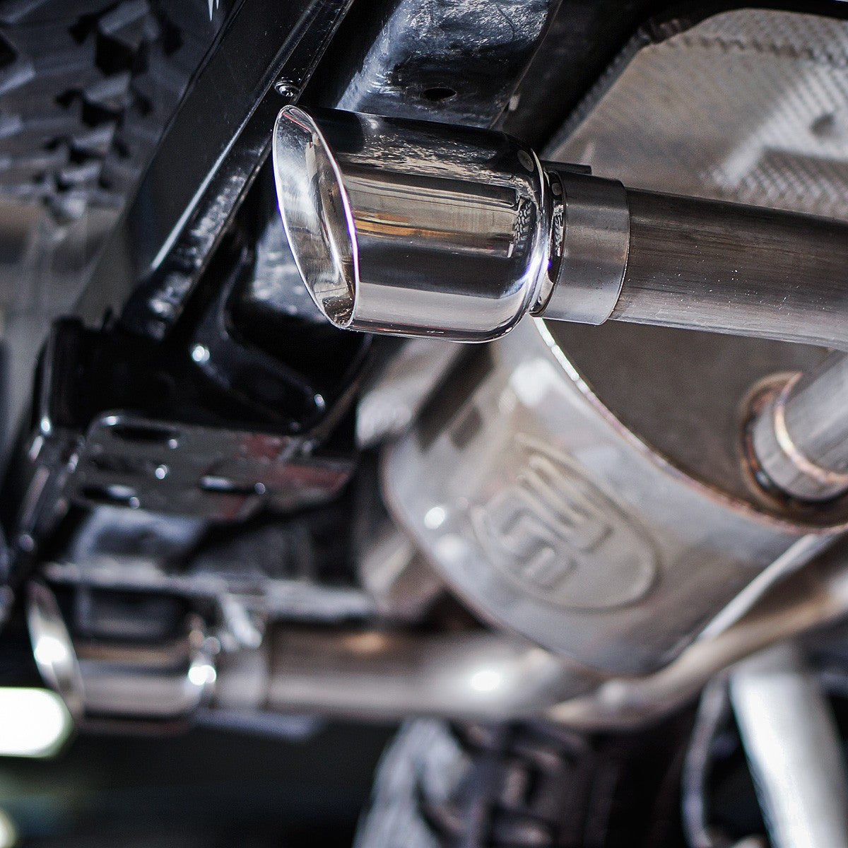 Stainless Works - 2007-18 Jeep Wrangler JK Axleback - JPJKAB