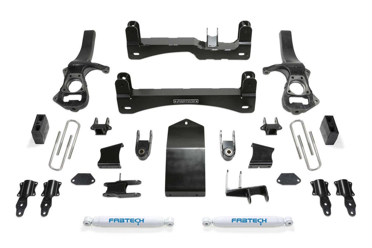 6″ Lift Kit – Front Shock Spacers & Rear Performance Shocks – K1220