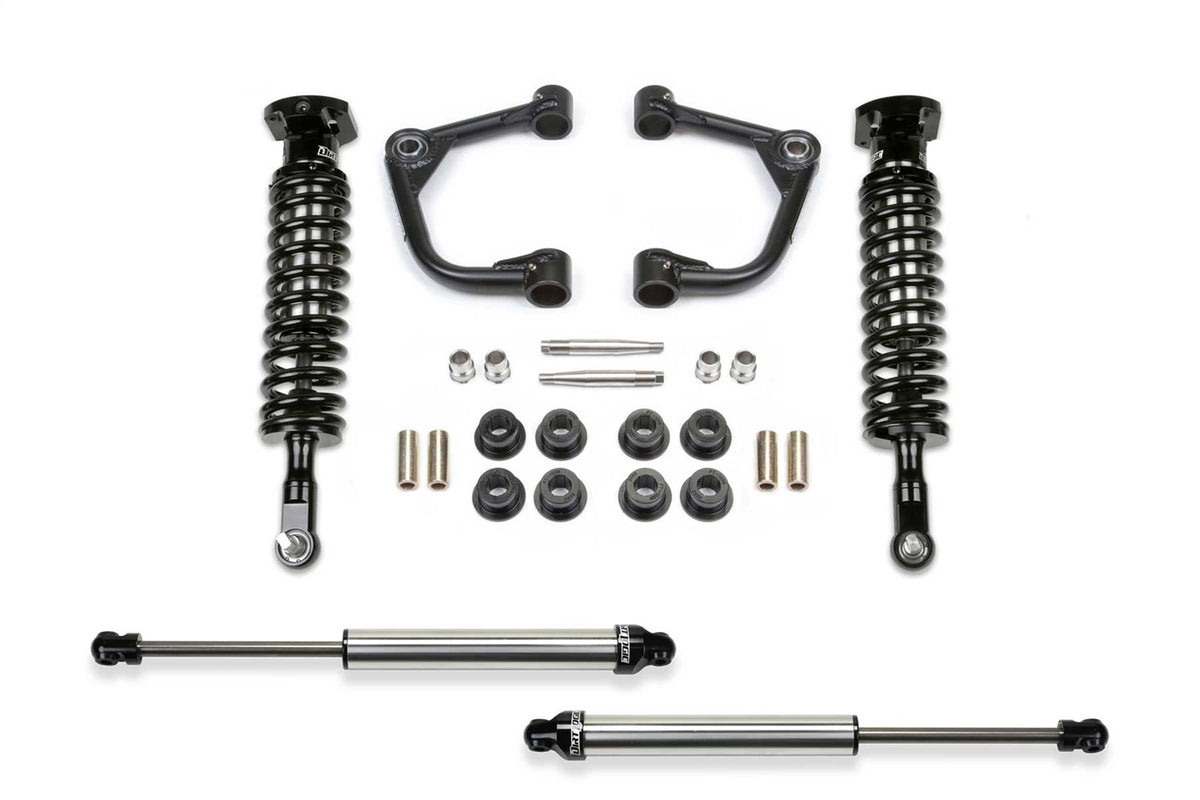Fabtech 2021 Ford F150 4WD 2in Uniball UCA Sys w/Dl 2.5 & 2.25 - K2374DL