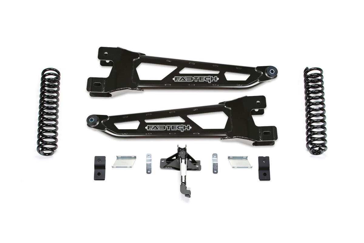 Fabtech 23-24 Ford F250/F350 4WD 2.5in Radius Arm Lift Kit w/ Front Shock Extension Brackets - K2400
