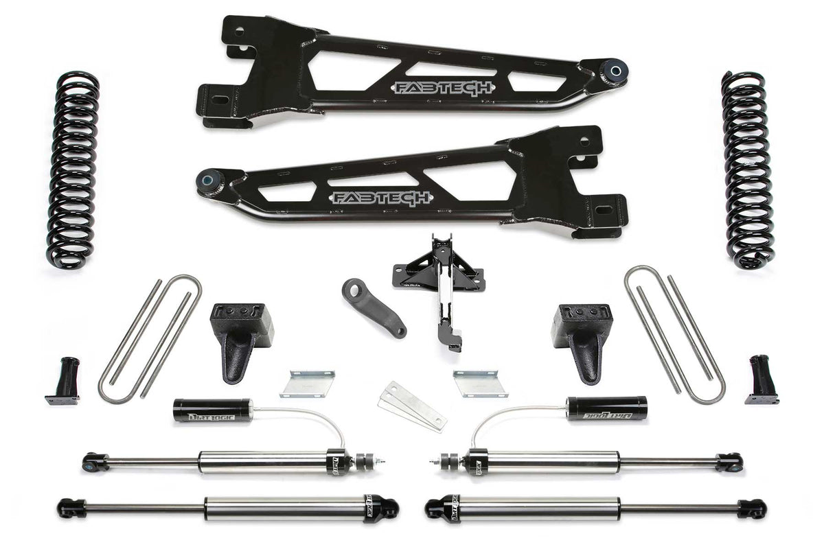 6″ Radius Arm Lift Kit – Front Dirt Logic 2.25 Resi Shocks & Rear Dirt Logic 2.25 Shocks – K2414DL