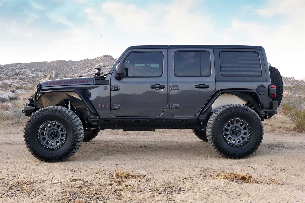 Fabtech Jeep JL/JT w/Fabtech Tube Fenders Inner Fenders Front - K4187