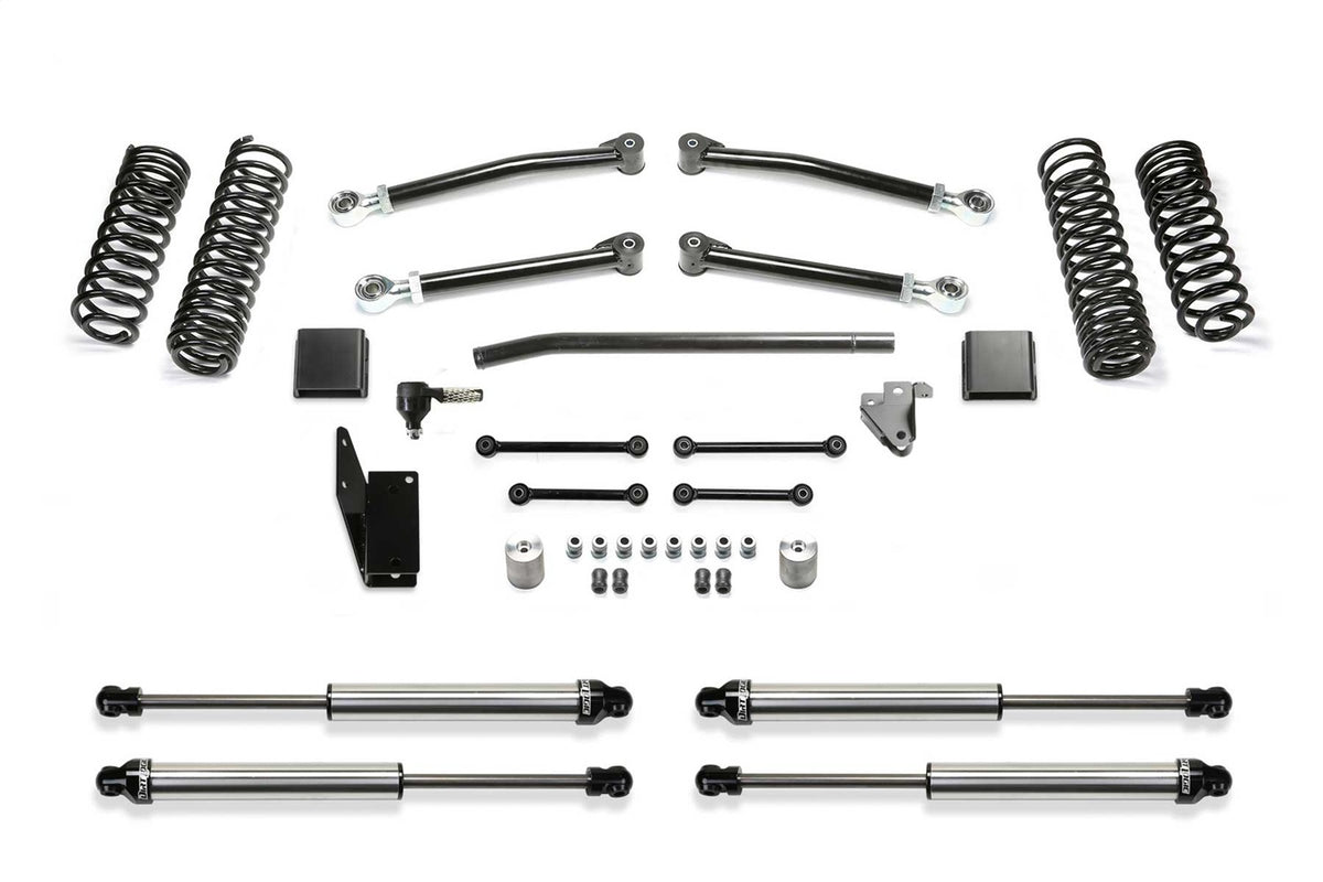 Fabtech 20-21 Jeep JT 4WD Diesel 5in Trail w/ DLSS SHKS - K4197DL