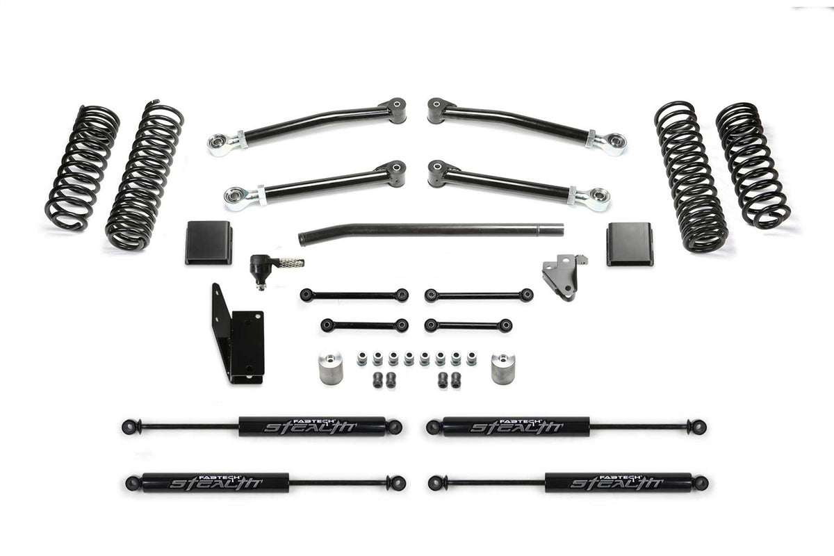 Fabtech 20-21 Jeep JT 4WD Diesel 5in Trail w/ Stealth - K4197M