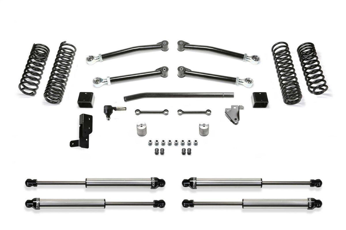 Fabtech 20-22 Jeep JL 4WD 4 Dr Diesel and 392 5in Trail w/ DLSS SHKS - K4209DL