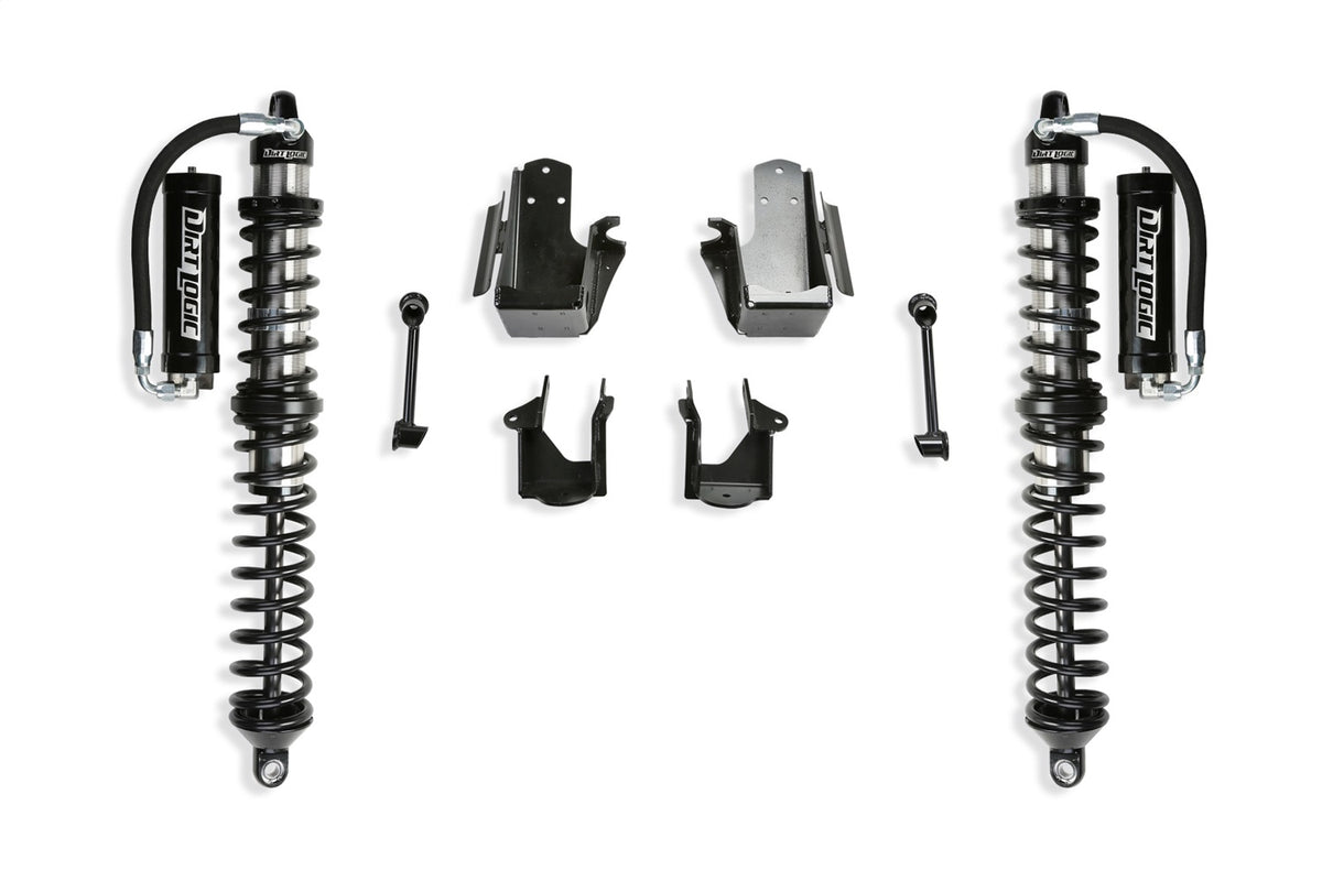 Fabtech 21-22 Jeep JL 4-Door 5in Coilover Conversion w/DLSS 2.5 Resi - K4238DL