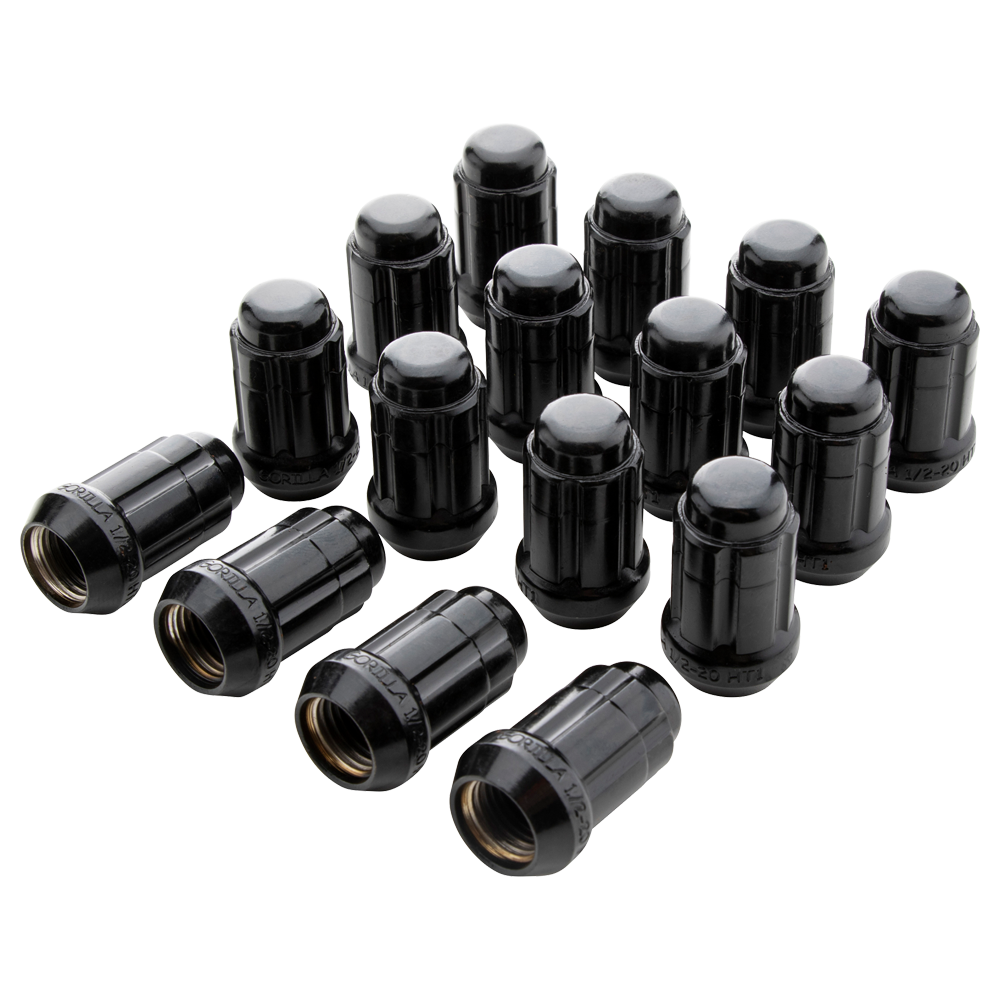 Gorilla Automotive - 4lug 1/2 Spline Wik Blk W/valves Gor - K4CS-00012BGR