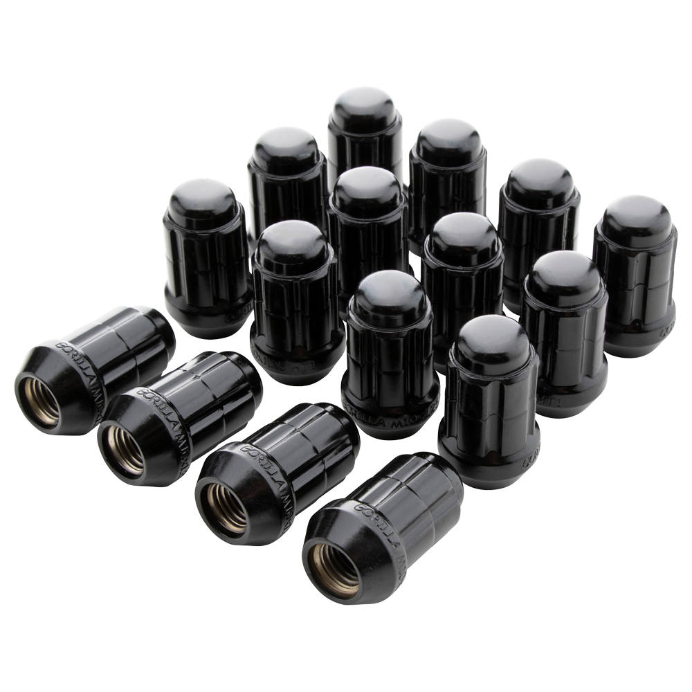 Gorilla Automotive - 4lug 3/8 Spline Wik W/valves Blk Gor - K4CS-00038BGR