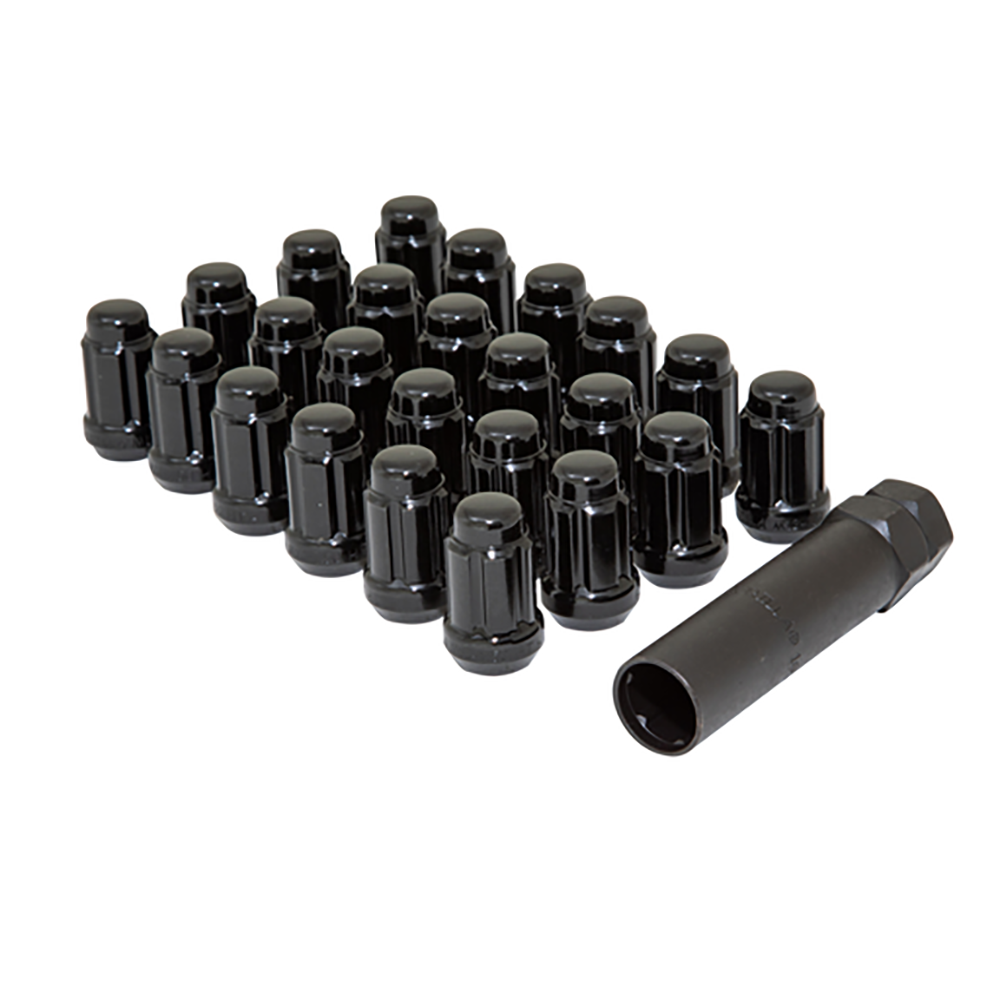 Gorilla Automotive - 6lug 12-1.50 Spline Wik All Blk Gor - K6CS-12150BGR