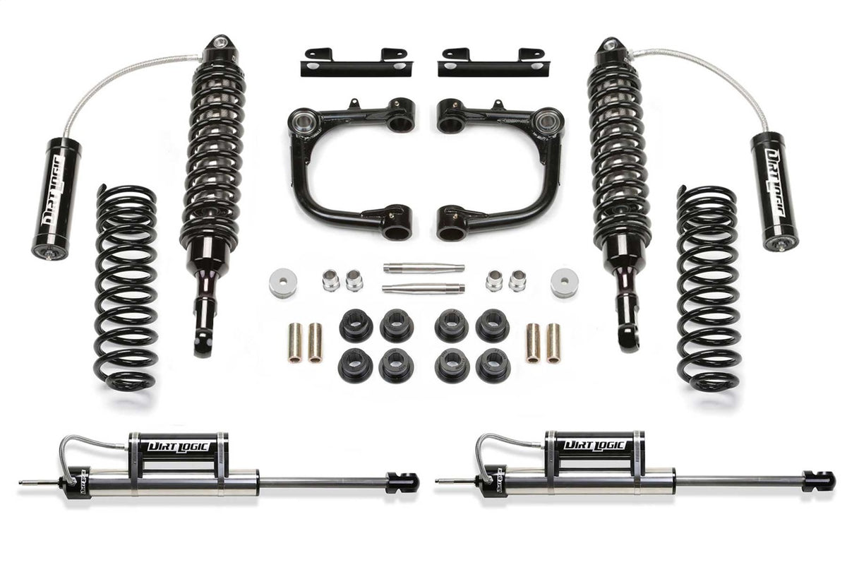 Fabtech 10-21 Toyota 4Runner 4WD w/Kdss 3in UCA Sys w/Dl 2.5 C/O w/Dl Resi Rr Shks - K7082DL