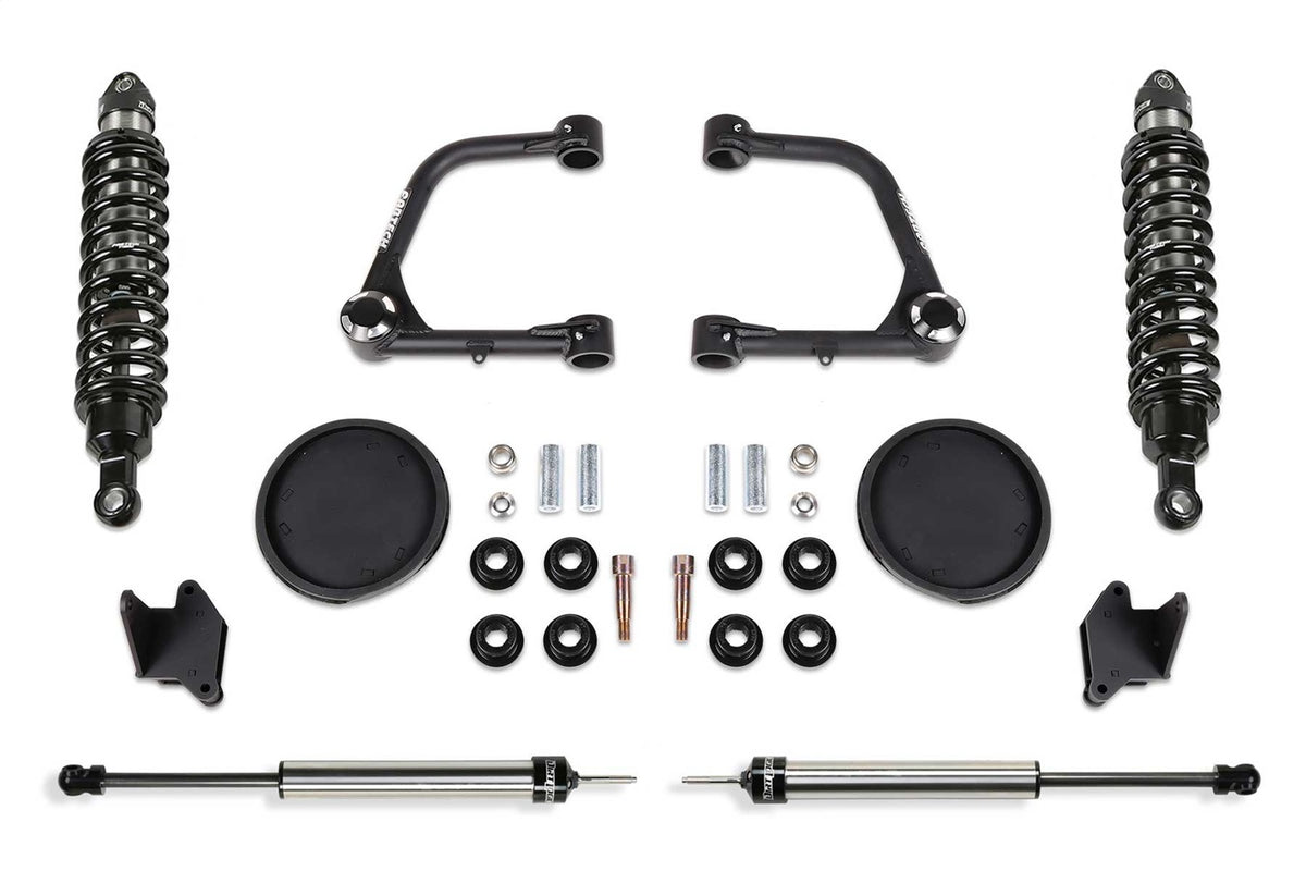 Fabtech 2022 Toyota Tundra 4WD 3in UCA Kit w/Uniballs / DLSS 2.5 / DLSS Rr Shocks / Rr Coil Spacers - K7087DL