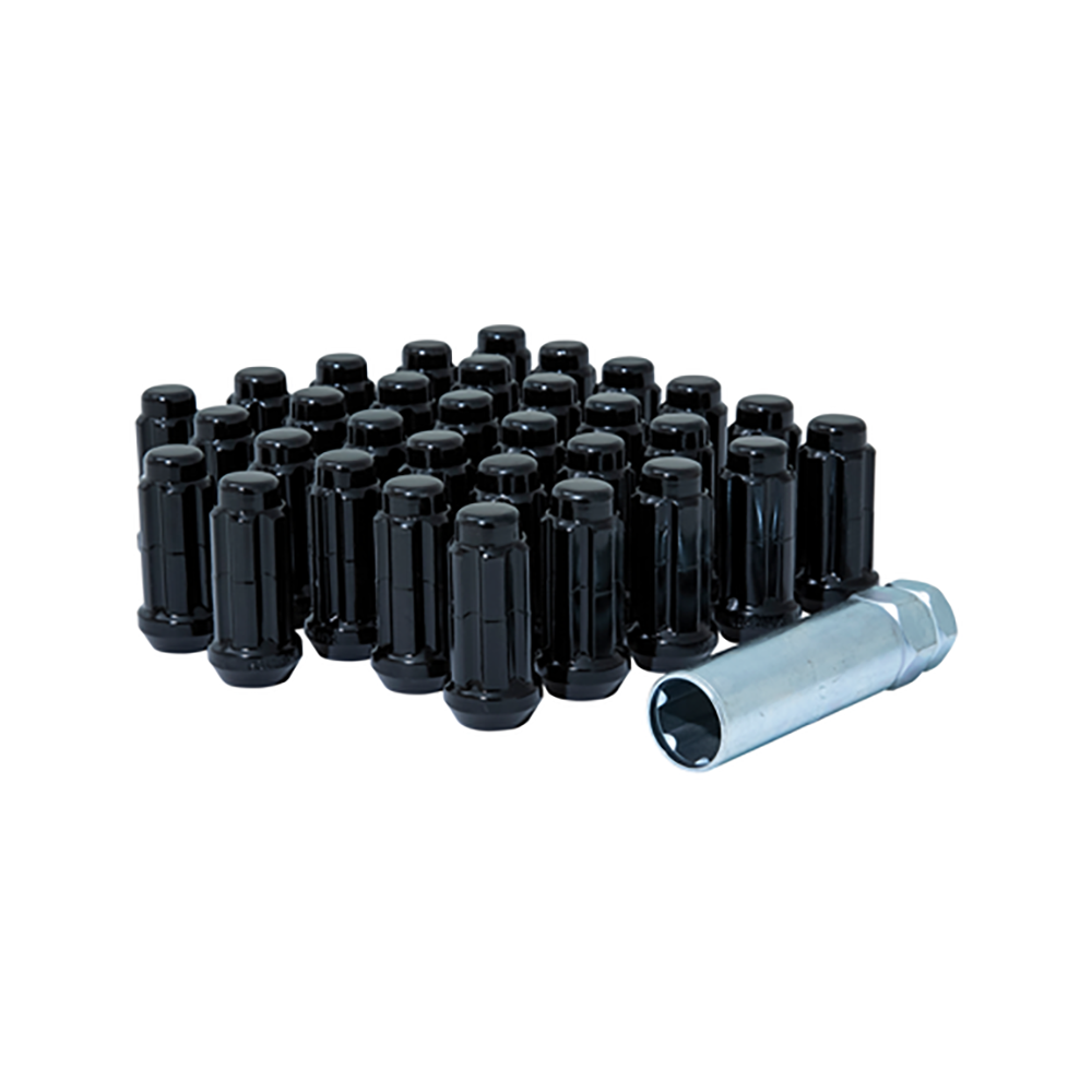 Gorilla Automotive - 10lug 14-1.50 Spline Wik Trk Blk Gor - K10TS-14150BGR