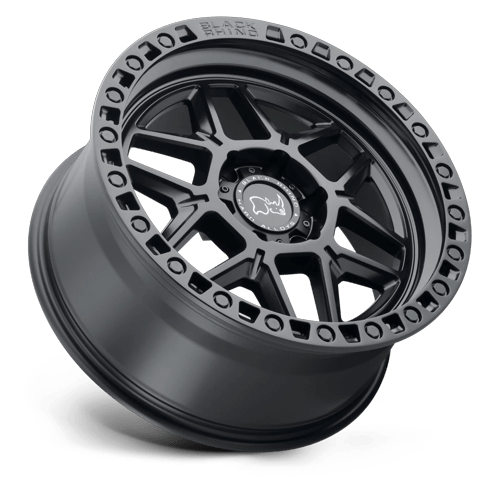 Black Rhino Hard Alloys Kelso 18X9 5X139.7 +0MM Matte Black