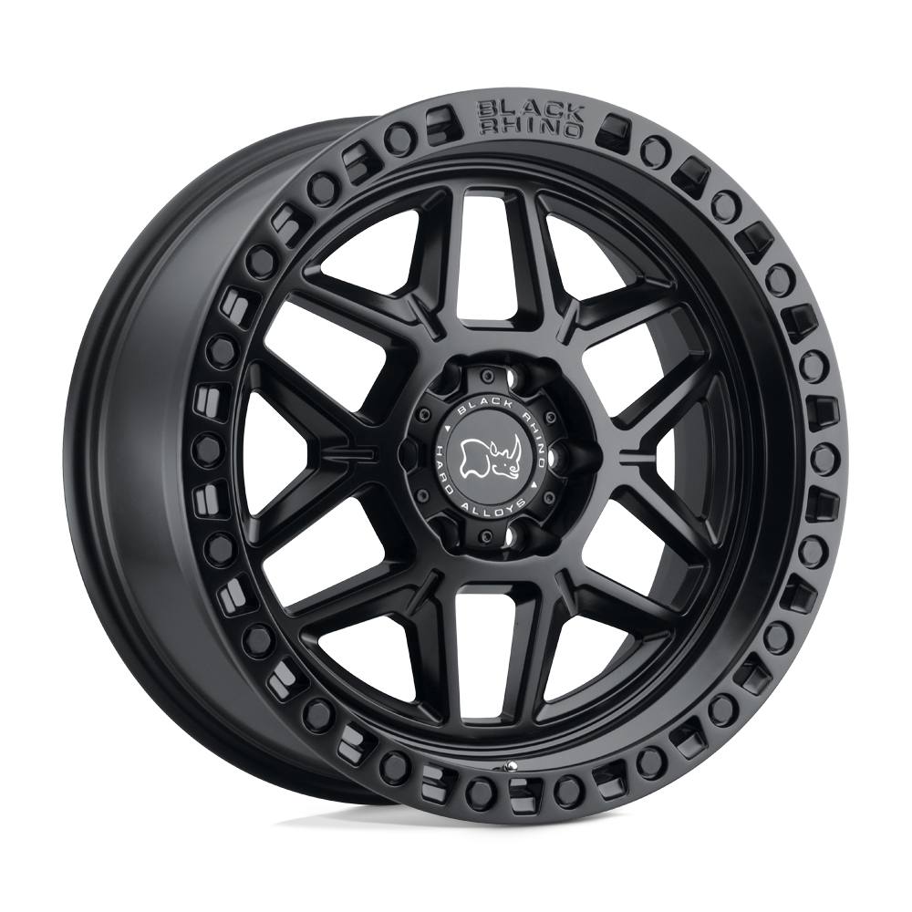Black Rhino Hard Alloys Kelso 18X9 6X139.7 -12MM Matte Black
