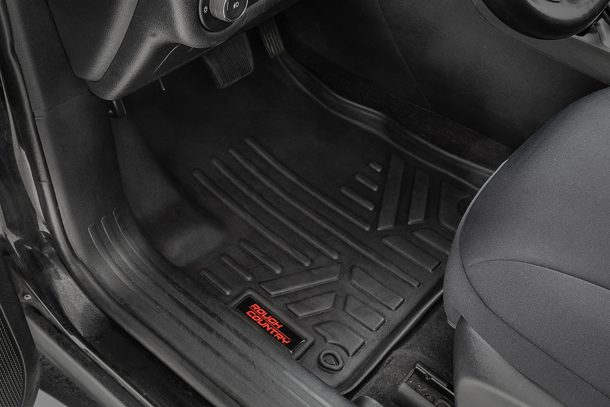 Floor Mats | FR &amp; RR | Jeep Cherokee KL 2WD/4WD (2014-2023)