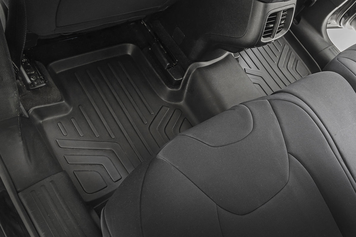 Floor Mats | FR &amp; RR | Jeep Cherokee KL 2WD/4WD (2014-2023)
