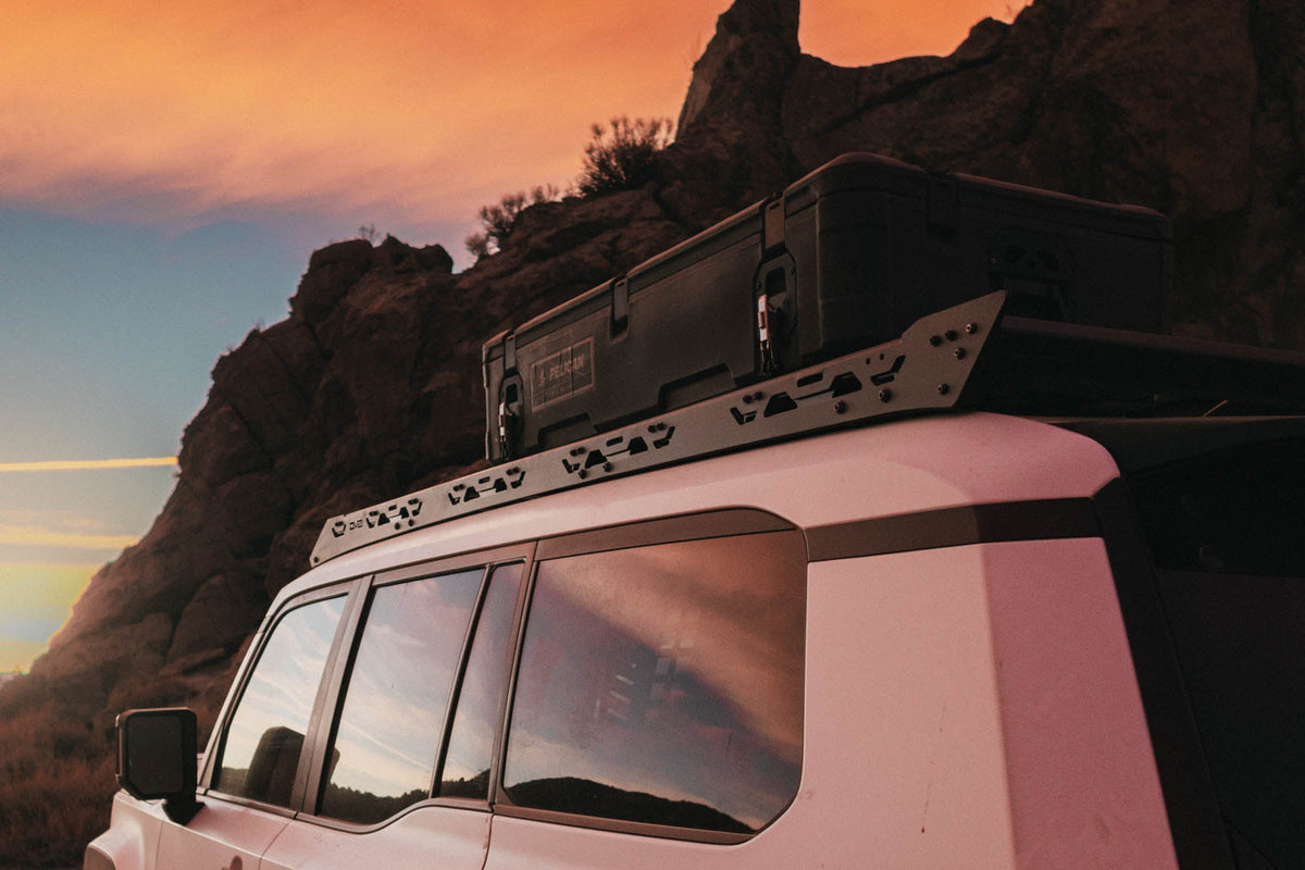 DV8 Offroad - 2024-2026 Toyota Land Cruiser & Lexus GX 550 Spec Series Roof Rack - RRTL4-01