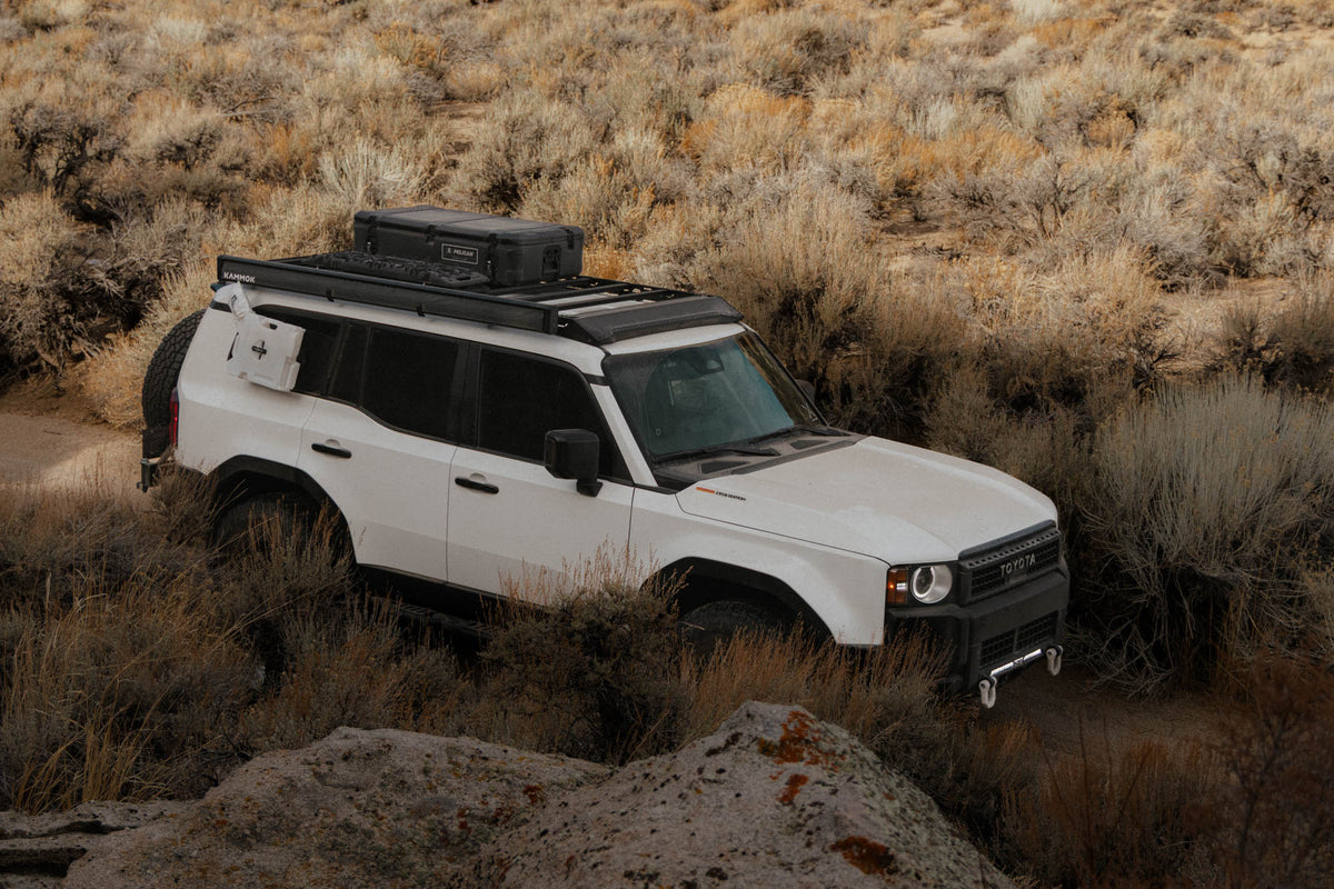 DV8 Offroad - 2024-2026 Toyota Land Cruiser & Lexus GX 550 Spec Series Roof Rack - RRTL4-01