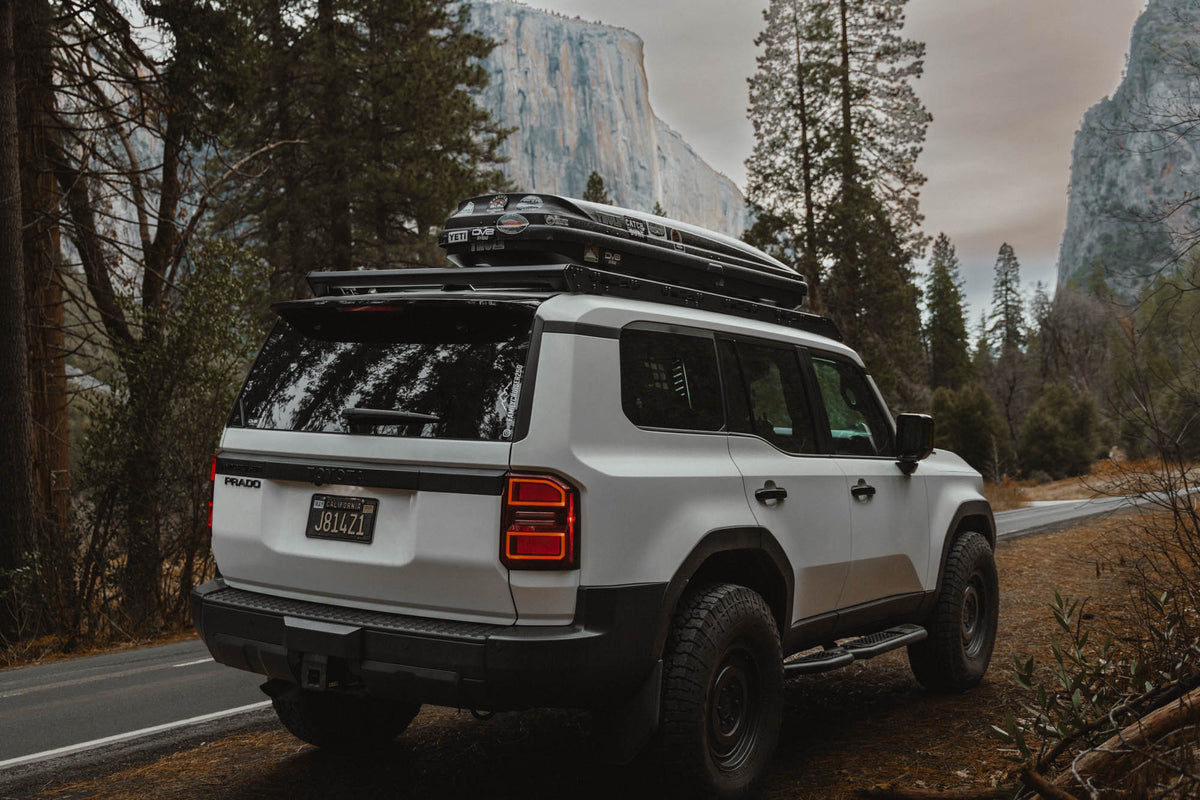 DV8 Offroad - 2024-2026 Toyota Land Cruiser & Lexus GX 550 Spec Series Roof Rack - RRTL4-01