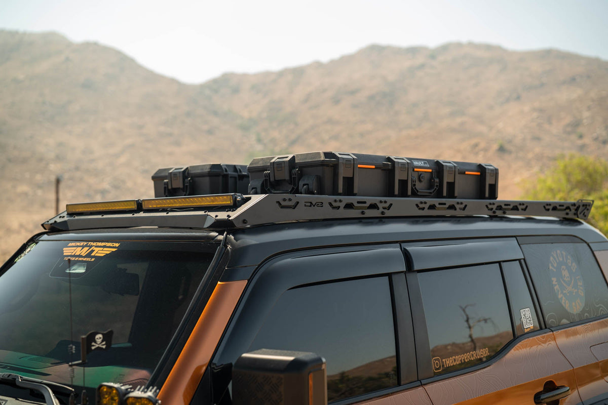 DV8 Offroad - 2024-2026 Toyota Land Cruiser & Lexus GX 550 Spec Series Roof Rack - RRTL4-01