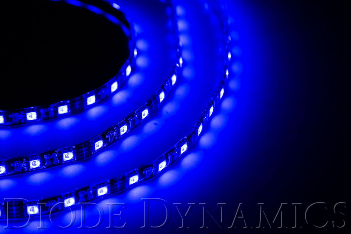 Diode Dynamics LED Strip Lights - Blue 100cm Strip SMD100 WP - DD2204