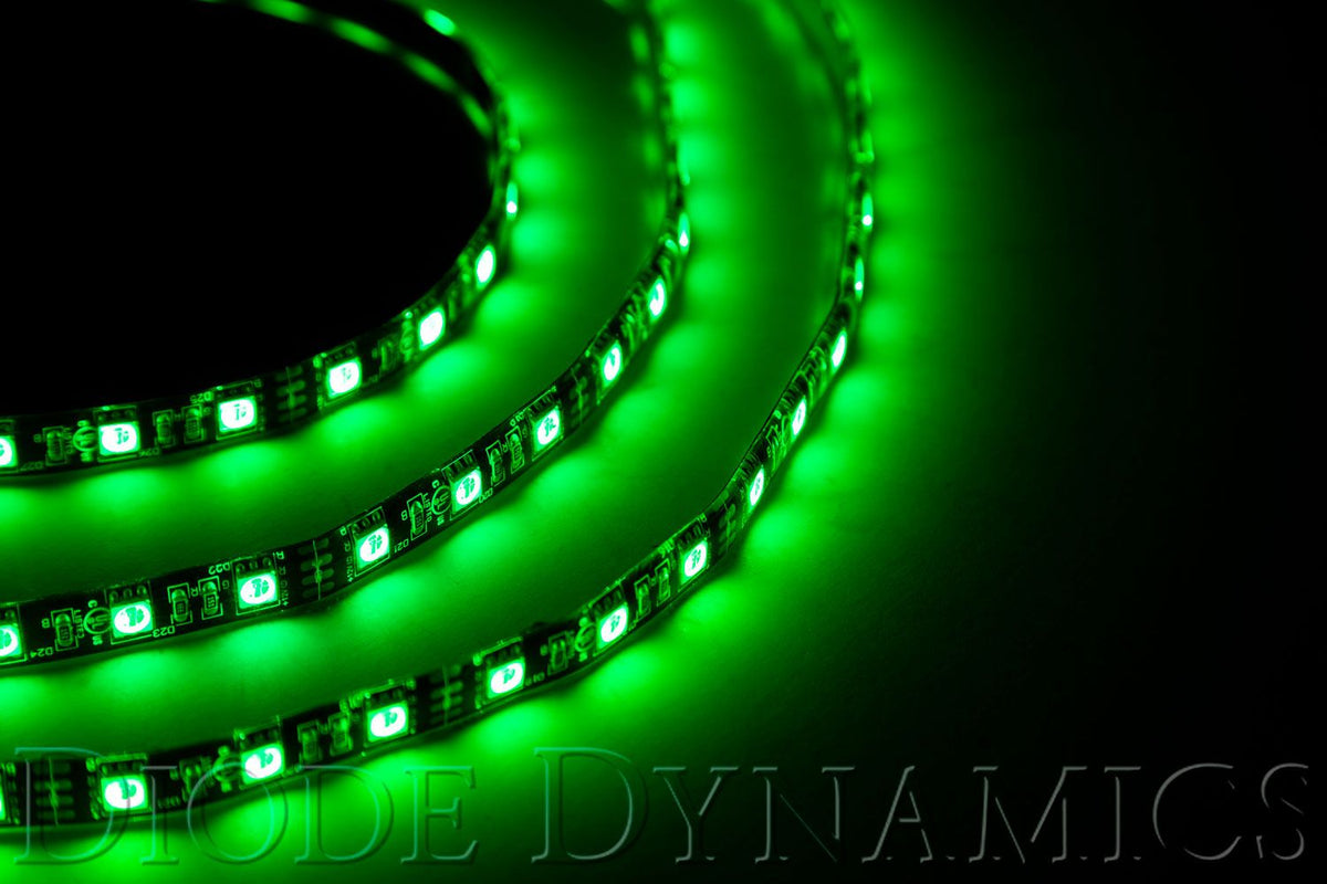 Diode Dynamics LED Strip Lights - Green 50cm Strip SMD30 WP - DD2201