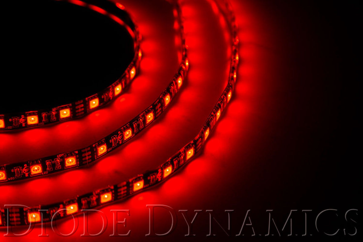 Diode Dynamics LED Strip Lights - Red 50cm Strip SMD30 WP - DD2198