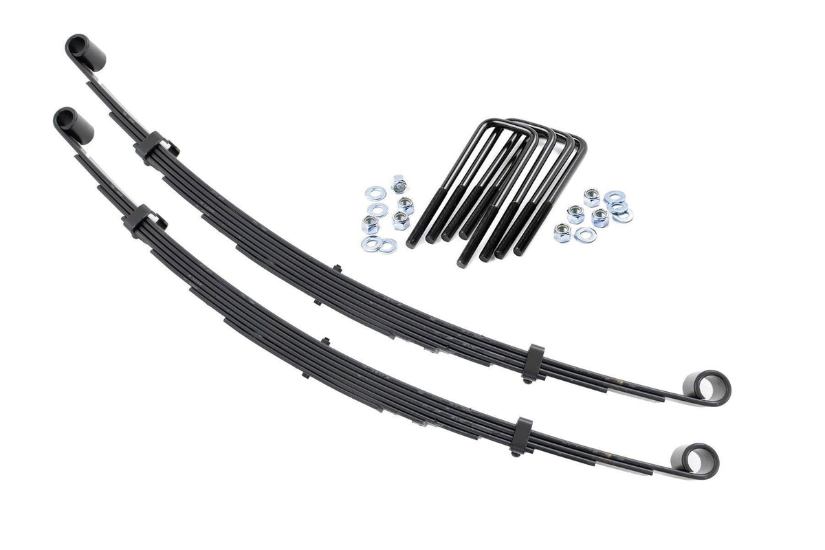 Front Leaf Springs | 4&quot; Lift | Pair | Ford F-250 4WD (1977-1979)
